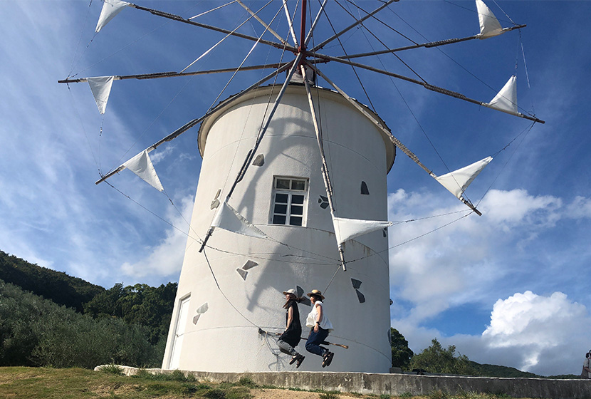 小豆島オリーブ公園　風車